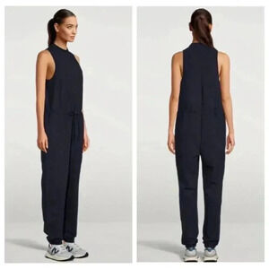 NWT Sweaty Betty Kaya Navy Jumpsuit size Medium